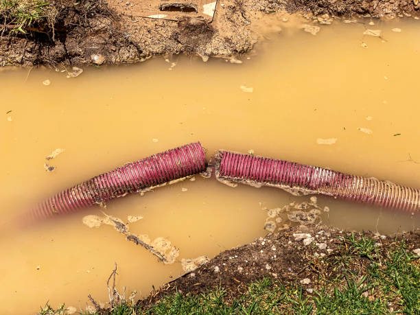 Water damage restoration process in Gastonville, PA